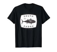 South Padre Island Texas Fishing T-Shirt Graphique avec Valeur