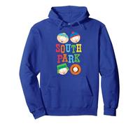 South Park Best Buds Sweat à Capuche, Unisexe pour Adultes, Bleu Royal, M