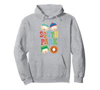 South Park Best Buds Sweat à Capuche, Unisexe pour Adultes, Gris Chiné, XXL