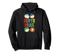 South Park Best Buds Sweat à Capuche, Unisexe pour adultes, Noir, XL