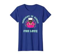South Park Chef Tonight is Right T-Shirt, Femme, Bleu Royal, M