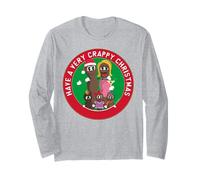 South Park Christmas Mr Hankey Poo Family Crappy Retro Christmas Manche Longue