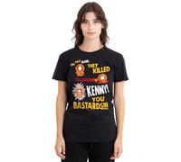 South Park Dead Kenny T-Shirt Femme, Noir, M