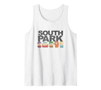 South Park Distressed Friend Group Line Up Débardeur