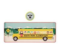SOUTH PARK - Bus - Tapis de Souris / Bureau XL + Sous Verre - 80x30cm