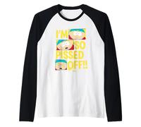 South Park Eric Cartman I'm So Pissed Off!! Many Expressions Manche Raglan