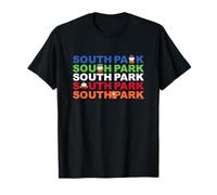South Park Eric Kenny Kyle Stan Personnages Fun Logo Classique T-Shirt