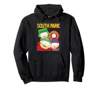 South Park Funny Framed Snapshot of The Boys Cartoon Sweat à Capuche