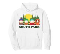 South Park Kenny Stan Kyle and Eric Cartman Group in Forest Sweat à Capuche