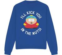 South Park - "Kick You In The Nuts" Sweat-shirt Homme/Femme Unie TV13275 (XXL) (Bleu roi)