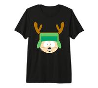 South Park Kyle Christmas Reindeer Antlers T-Shirt Haut de Gamme