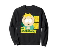 South Park Kyle Hamburgers Comédie Shock Pose rétro Sweatshirt