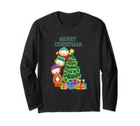 South Park Merry Christmas Holiday Gang Manche Longue