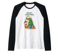 South Park Merry Christmas Holiday Gang Manche Raglan