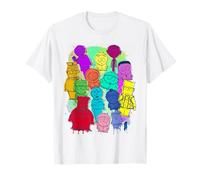 South Park Modern Art Character Paint T-Shirt