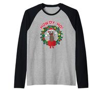South Park Mr. Hankey Howdy Ho Christmas Wreath Manche Raglan