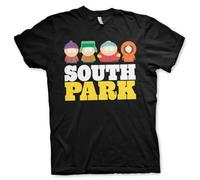 South Park Officiellement sous Licence Hommes T-Shirt (Noir), L