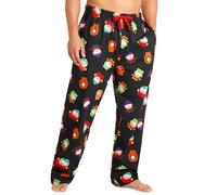South Park Pantalon Pyjama Homme, Pantalons de Pyjama Rigolo - Cadeau Homme (Multicolore, 3XL)