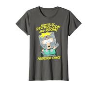 South Park Professor Chaos Destruction & Doom T-Shirt, Femme, Asphalte, S