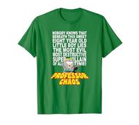 South Park Professor Chaos T-Shirt, Homme, Vert Kelly, L