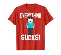 South Park Randy Everything Sucks! T-Shirt, Homme, Rouge, XL