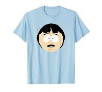 South Park Randy Face Halloween T-Shirt, Homme, Bleu Céleste, 3XL