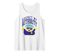 South Park Respect My Authority Deputy Cartman Cartoon Débardeur