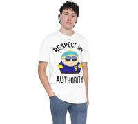 South Park Respect T-Shirt Unisexe, Blanc, M, Blanc, M