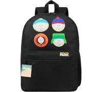 South Park Sac à Dos Garçon Ado Homme Sac de Voyage Sport College Travail Stan Kenny Bretelles Réglables Idée Cadeau (Noir)