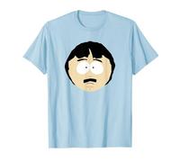 South Park T-Shirt Halloween Randy Face Unisex Adulte Fans South Park Halloween Manche à Double Couture Bleu S