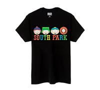 South Park T-Shirt Mens Eric Kenny Stan Kyle Personnages Series de comédie Top - Large