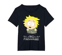 South Park Tweek Tweak Too Much Pressure T-Shirt, Femme Grandes Tailles, Noir, 1X