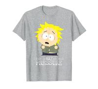 South Park Tweek Tweak Too Much Pressure T-Shirt, Homme, Gris Chiné, L