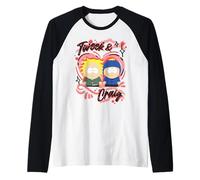 South Park Valentine's Day Tw raig Graffiti Heart Manche Raglan