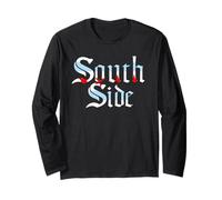 South Side Drapeau Irlandais de Chicago St Patrick Vert Manche Longue