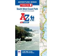 South West Coast Path South Cornwall A-Z Adventure Atlas