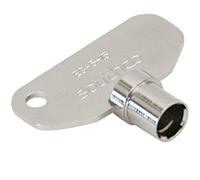 Southco Clé à barillet 4 encoches E3-5-15 (E3-26-715-15)