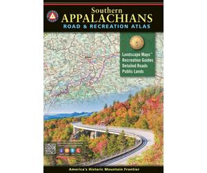 Southern Appalachians Road and Recreation Atlas | Benchmark Maps