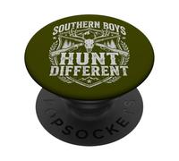Southern Boys Hunt Different Vintage Hunting Season PopSockets PopGrip Adhésif