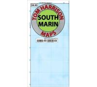 Southern Marin, California Trails Map | Tom Harrison Maps
