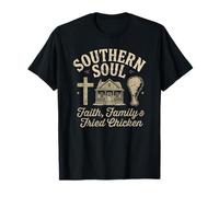 Southern Soul - Foi, Famille, Culture du Poulet Frit T-Shirt