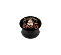 Southern Spooky Ghost : Le Pays des citrouilles d'halloween PopSockets PopGrip Adhésif