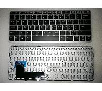 SOUTHERNINTL Clavier américain de rechange pour HP Elitebook 820 G1 G2 825 G1 G2 720 G1 G2 725 G1 G2 Argent 735503-001 776451-001 (pas de point de souris, pas de rétroéclairage)