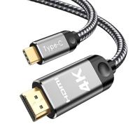 Southlight Câble USB C vers HDMI 2m,câble USB type C vers HDMI 4K UHD (compatible Thunderbolt 3) avec iPhone 16 Pro/15 Pro,MacBook Pro 2018,MacBook Air/iPad Pro 2018,Samsung Galaxy S23/S22/S10/S9