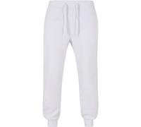Southpole Basic Active Pantalon de Jogging en Polaire Taille Normale et Grande survêtement, Blanc, XL Homme