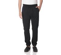 Southpole Pantalon de Jogging Basique en sergé Stretch décontracté, Noir, 5XL Taille Tall Homme