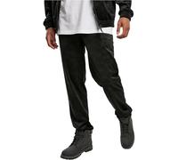Southpole Herren AOP Velour Pants Hose, Black, S
