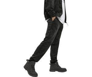 Southpole Pantalon AOP Velour Pants Black S