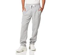 Southpole Pantalon de Jogging en Polaire Active Basic survêtement, Gris chiné Ouvert, 34-37 Homme