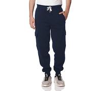 Southpole - Pantalon de survêtement - Active Basic Pantalon de Jogging en Polaire - Solid Homme - Bleu - 34-37